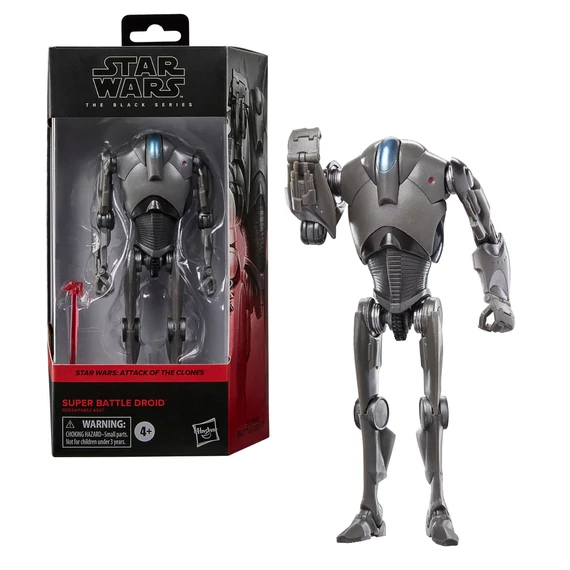 Star Wars: Attack of the Clones Black Series Akciófigura - Super Battle Droid 15 cm
