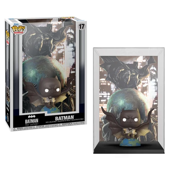 DC POP! Comic Cover Figura - Batman The World 9 cm #17