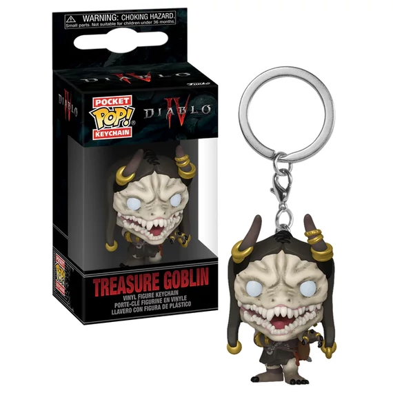 Diablo IV Pocket POP! Kulcstartó - Treasure Goblin 4 cm