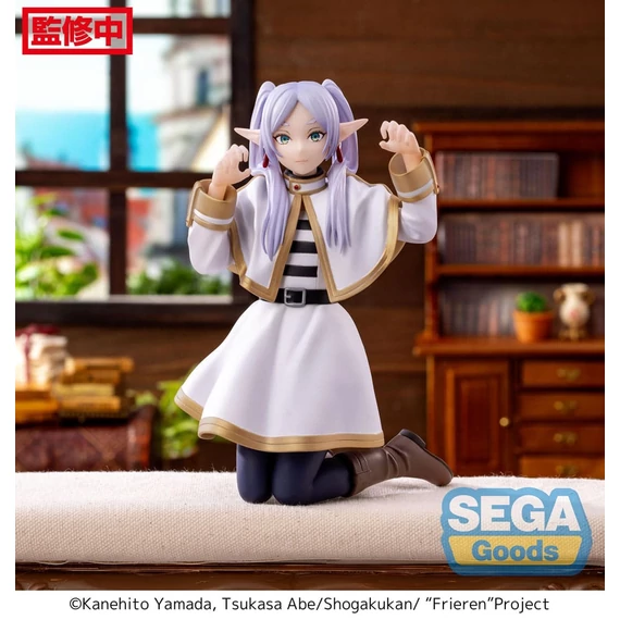 Frieren: Beyond Journey&apos;s End PM Perching PVC Szobor - Frieren 12 cm