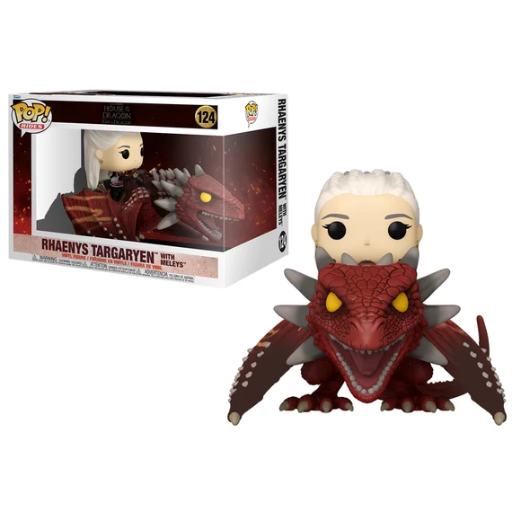 House of the Dragon POP! Rides Deluxe Figura - Rhaenys with Meleys #124