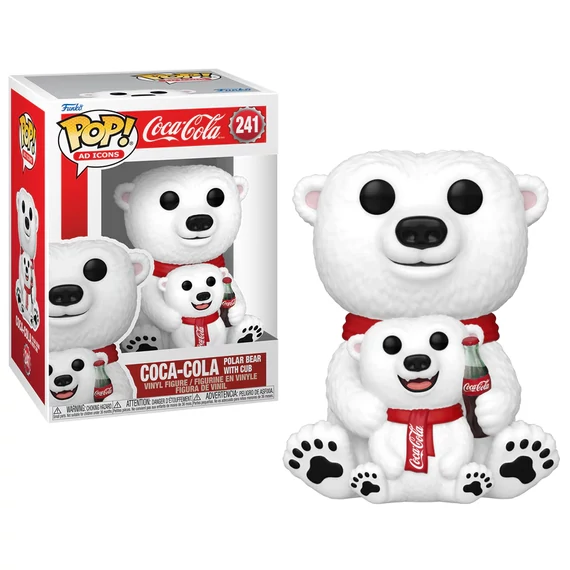 Coca-Cola POP! & Buddy Figura - Coca-Cola Polar Bear with Cub #241