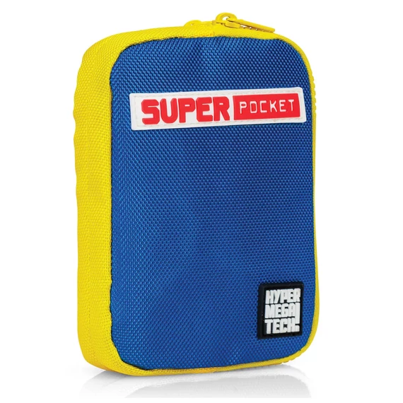 Super Pocket Fabric Case - Blue/Yellow (tok)