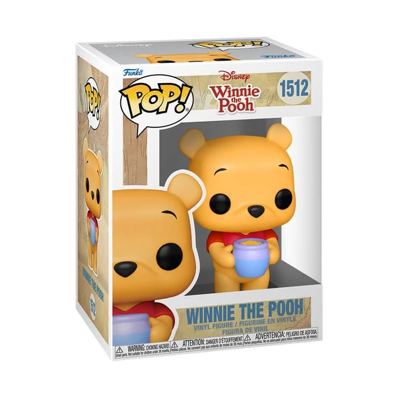 Winnie the Pooh POP! Disney Vinyl Figura - Winnie The Pooh 9 cm #1512