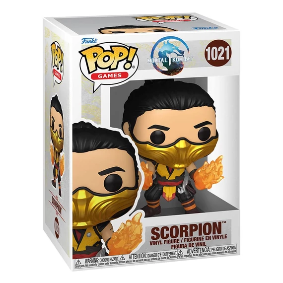 Mortal Kombat 1 POP! Gaming Vinyl Figura - Scorpion 9 cm #1021