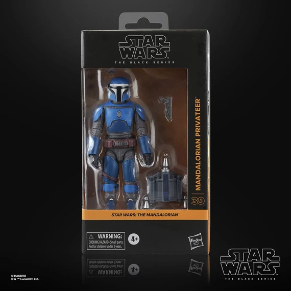 Star Wars: The Mandalorian Black Series Akciófigura - Mandalorian Privateer 15 cm