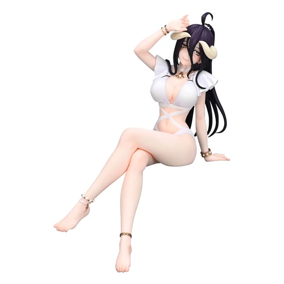 Overlord Noodle Stopper PVC Szobor - Albedo Swimsuit Ver. 16 cm