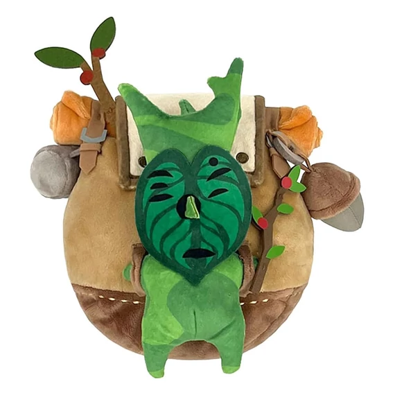 The Legend of Zelda: Tears of the Kingdom Plüssfigura - ZP04 Korok with Backpack Brown 17 cm