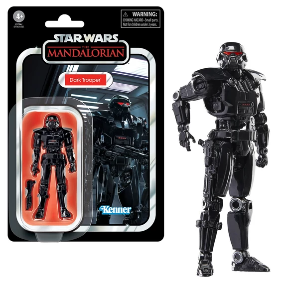 Star Wars: The Mandalorian Vintage Collection Akciófigura - Dark Trooper 10 cm