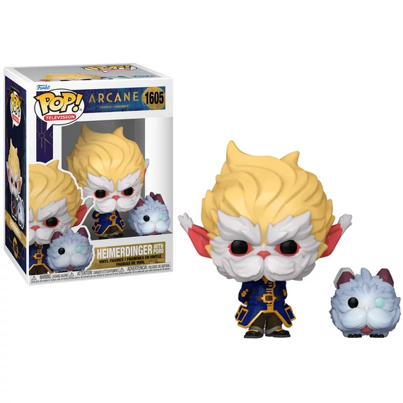 Arcane Funko POP! TV Figura - Heimerdinger with Poro 9 cm #1605