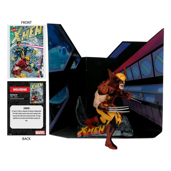 Marvel PVC Szobor - 1/10 Wolverine (X-Men #1) 12 cm