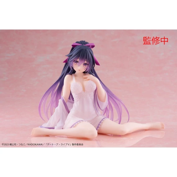 Date A Live V PVC Statue Desktop Cute Figura - Tohka Yatogami Nightwear Ver. 13 cm