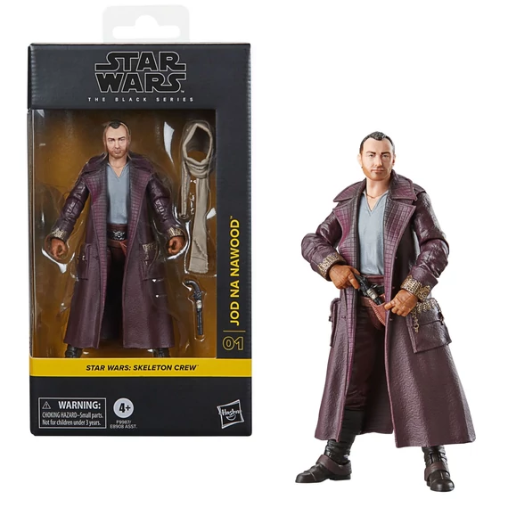Star Wars: Skeleton Crew Black Series Akciófigura - Jod Na Nawood 15 cm