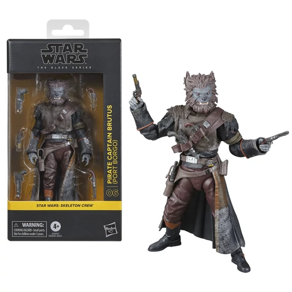 Star Wars: Skeleton Crew Black Series Akciófigura - Pirate Captain Brutus 15 cm