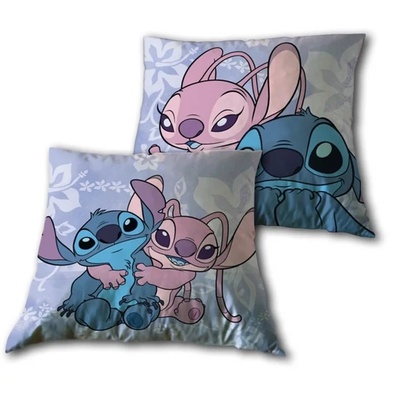 Lilo & Stitch Párna - Stitch & Angel 40 x 40 cm