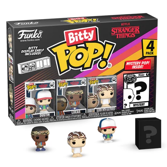 Stranger Things Bitty POP! Figurák - Dustin 2.5 cm