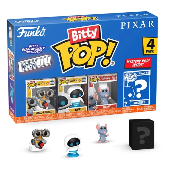 Pixar Bitty POP! Figurák - Wall-E 2.5 cm