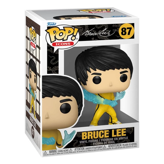 Bruce Lee POP! Icons Figura - Bruce Lee 9 cm #87