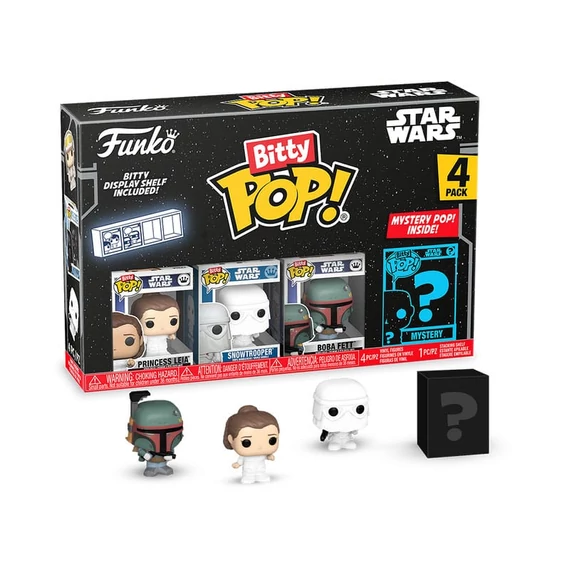Star Wars Bitty POP! Figurák - Princess Leia 2.5 cm