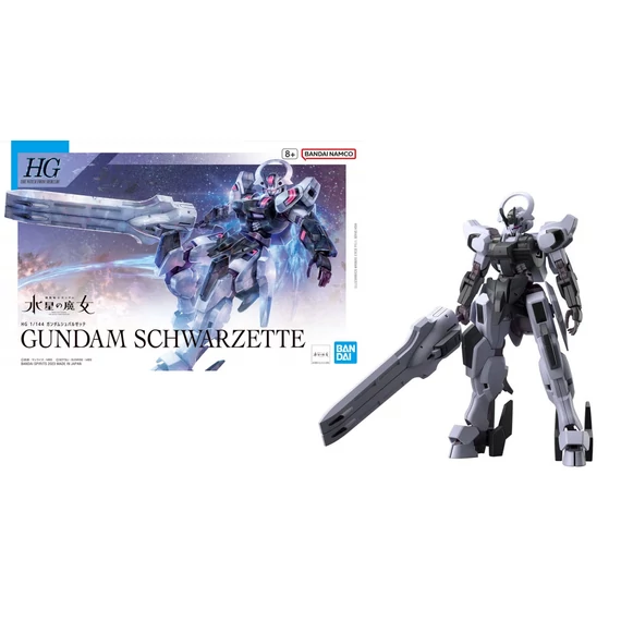 Gundam The Witch From Mercury Modell - Gundam Schwarzette HG 1/144