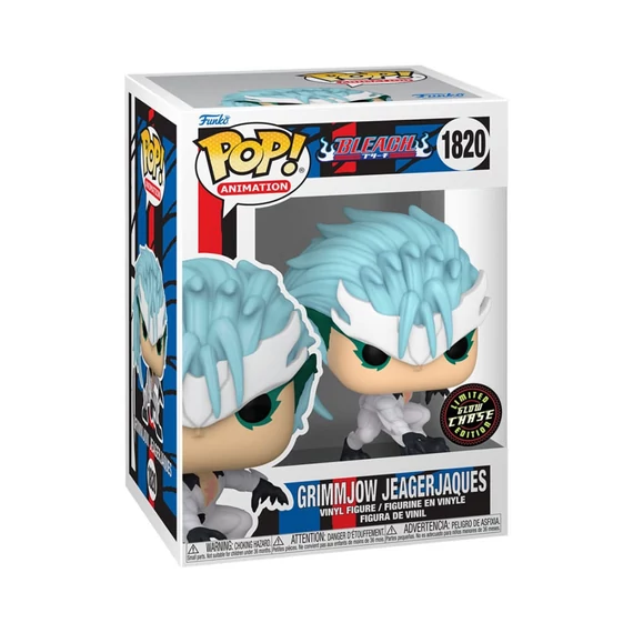 Bleach POP! Animation Figura - Grimmjow 9 cm #1820 (CHASE)