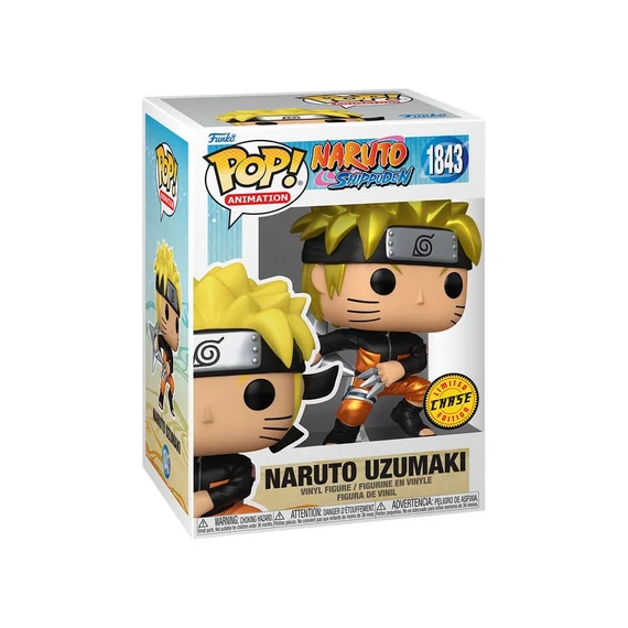 Naruto Shippuden POP! Animation Figura - Naruto 9 cm #1843 (CHASE)