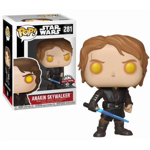 Star Wars POP! Movie Figura - Dark Side Anakin 9 cm #281