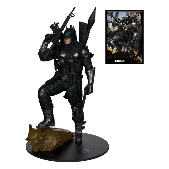 DC Direct Akciófigura - The Grim Knight (Dark Multiverse) (Gold Label) 30 cm