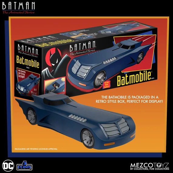 DC Comics Batman: The Animated Series Figura - The Batmobile