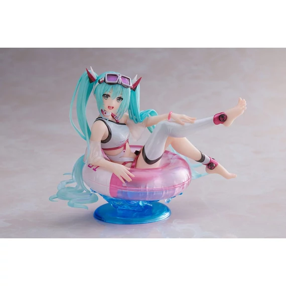 Hatsune Miku Wonderland PVC Statue Aqua Float Girls Figura - Hatsune Miku Reissue 18 cm