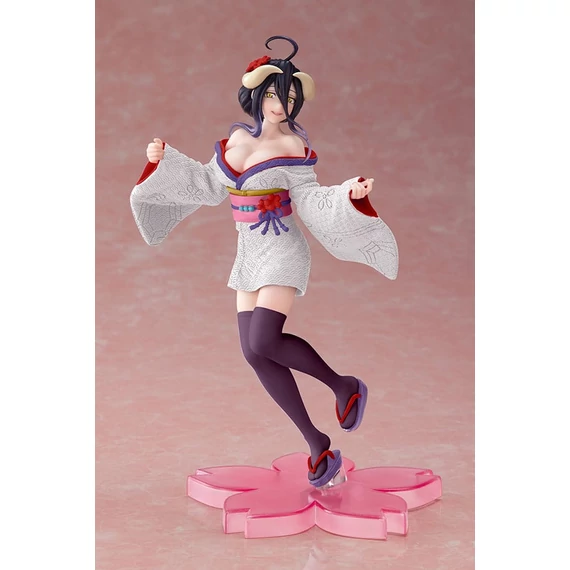 Overlord IV Coreful PVC Szobor - Albedo Sakura Kimono Ver. Renewal Edition 20 cm