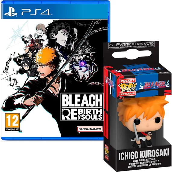 Bleach: Rebirth of Souls (PS4) + Kurosaki Ichigo Funko Pocket Pop!