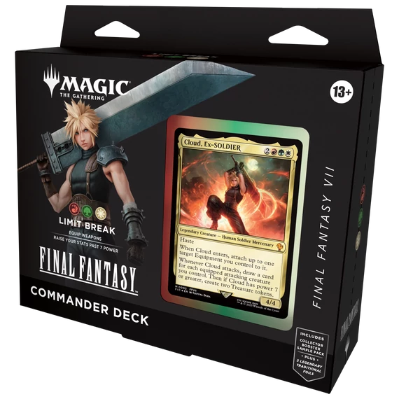Magic: The Gathering - Final Fantasy Commander Deck Display (4 Decks) - EN