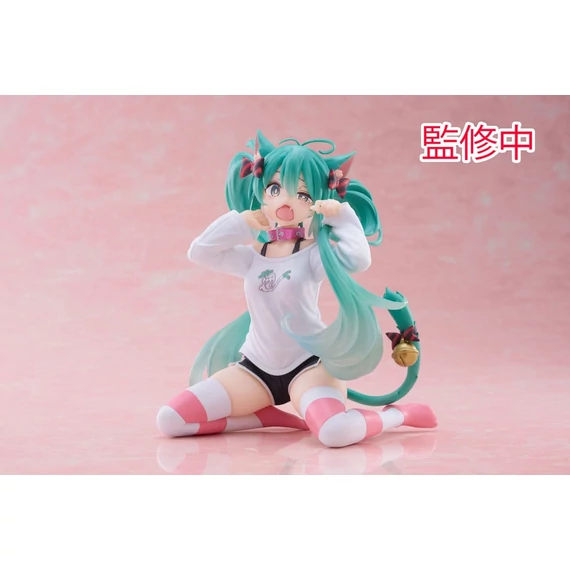 Hatsune Miku PVC Szobor - Desktop Cute Hatsune Miku Cute 13 cm