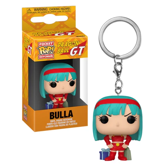 Dragon Ball GT Funko Pocket POP! Animation Kulcstartó - Bulla 4 cm