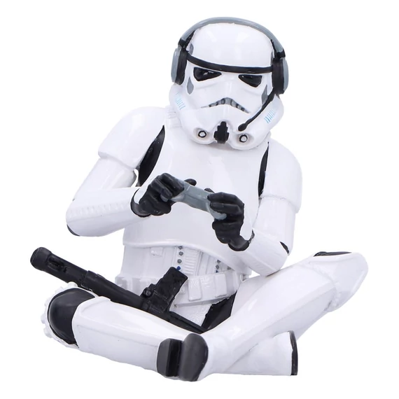 Star Wars Original Stormtrooper Szobor - Stormtrooper "Game On! 9.5 cm