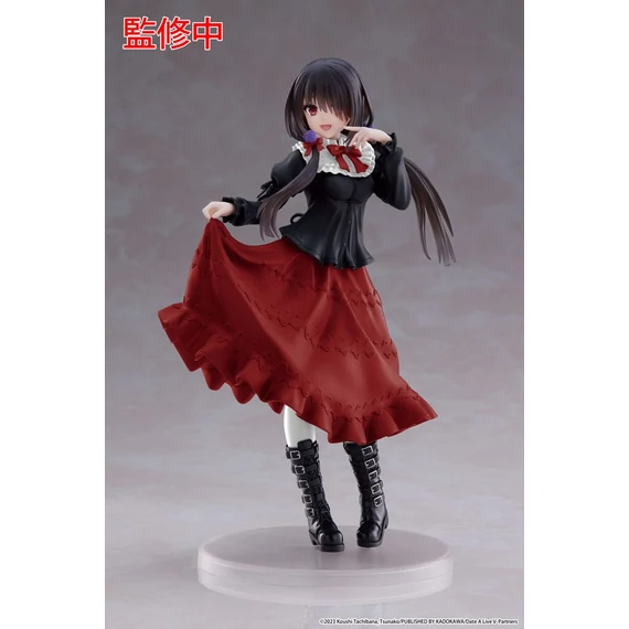 Date A Live IV Coreful PVC Szobor - Kurumi Tokisaki Casual Wear Ver. Renewal Edition 18 cm