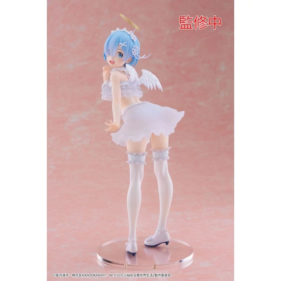 Re:Zero Precious PVC Szobor - Rem Pretty Angel Ver. 23 cm