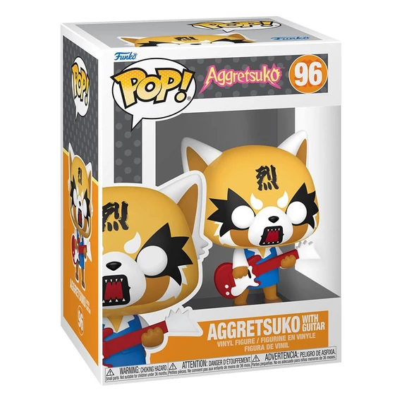 Aggretsuko POP! Figura - Aggretsuko w/ Guitar 9 cm #96
