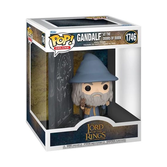Lord of the Rings POP! Movies Deluxe Figura - Gandalf Doors of Durin 9 cm #1746