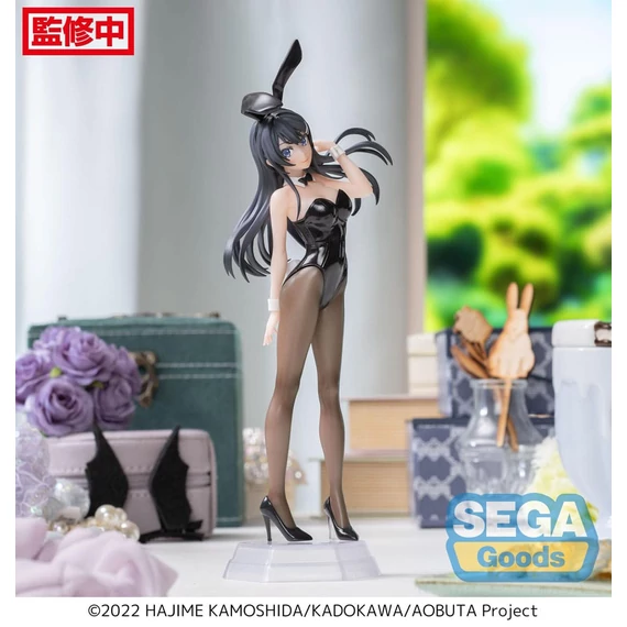 Rascal Does Not Dream of Bunny Girl Senpai Szobor - Desktop x Decorate Mai Sakurajima 17 cm