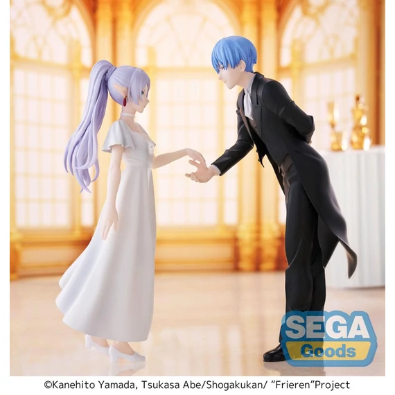 Frieren: Beyond Journey&apos;s End Luminasta PVC Szobrok - Frieren & Himmel In Vorig 17 cm