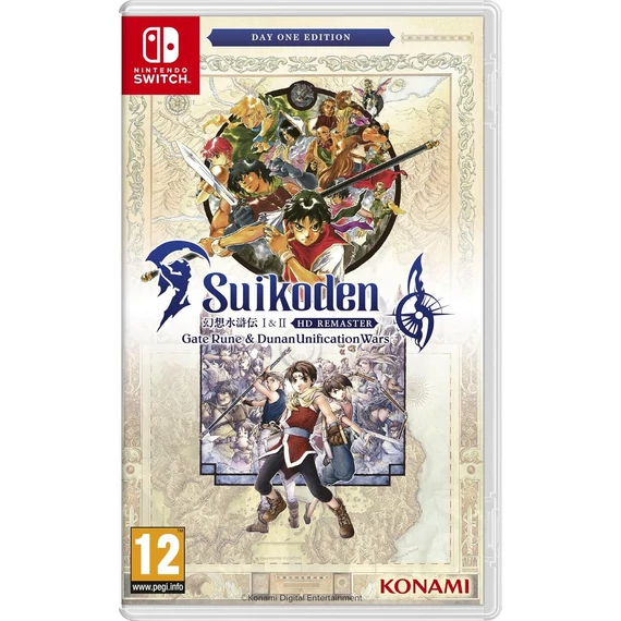 Suikoden I &amp; II HD Remaster Gate Rune &amp; Dunan Unification Wars (Switch)