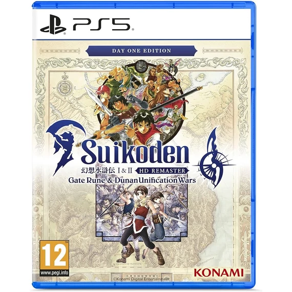 Suikoden I &amp; II HD Remaster Gate Rune &amp; Dunan Unification Wars (PS5)