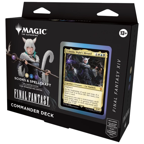 Magic: The Gathering - Final Fantasy Commander Deck Display (4 Decks) - EN