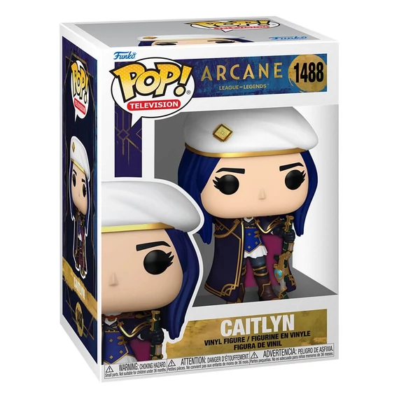 Arcane Funko POP! TV Figura - Caitlyn 9 cm #1488
