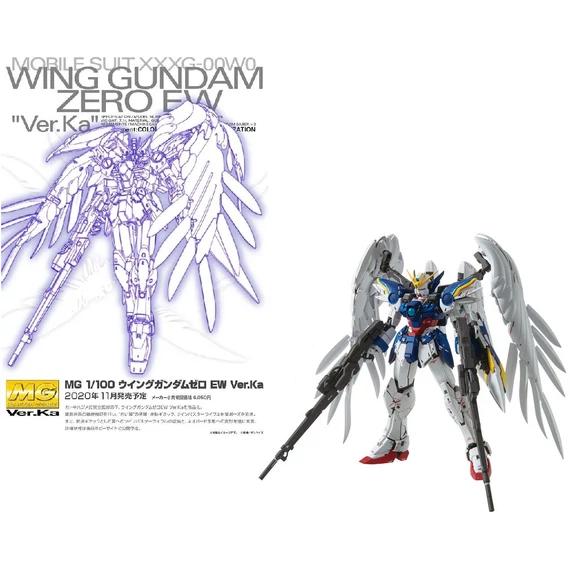 Gundam MG 1/100 Modell - Wing Gundam Zero EW Verk.Ka