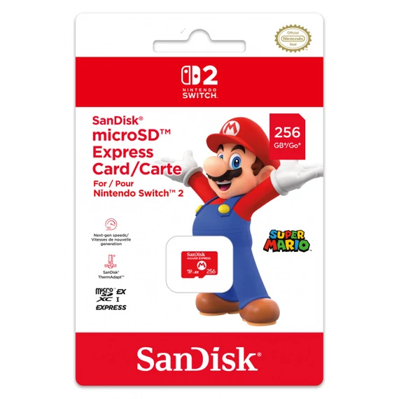 Sandisk microSD Express card 256 GB