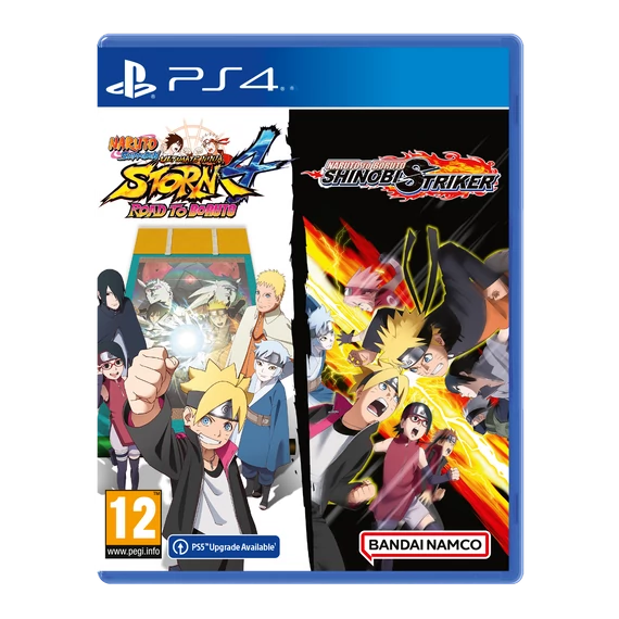 Naruto Shippuden Ultimate Ninja Storm 4, Road to Boruto + Naruto to Boruto Shinobi Striker (PS4)