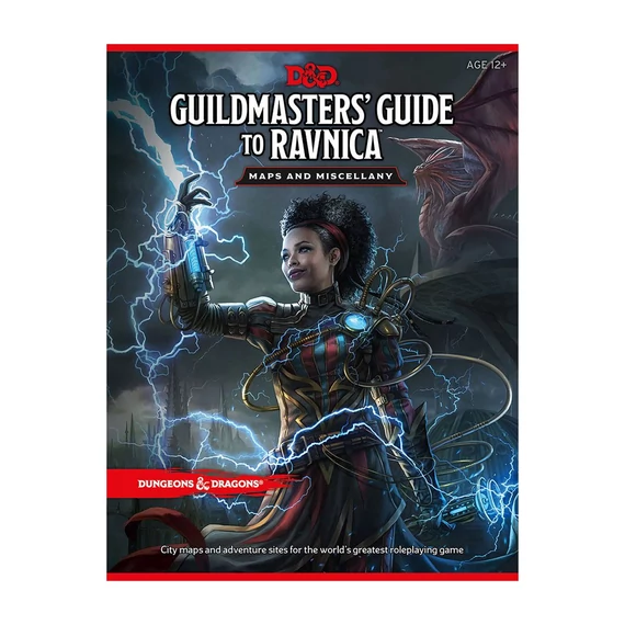 Dungeons & Dragons RPG Guildmasters&apos; Guide to Ravnica - Maps & Miscellany *ANGOL NYELVŰ*